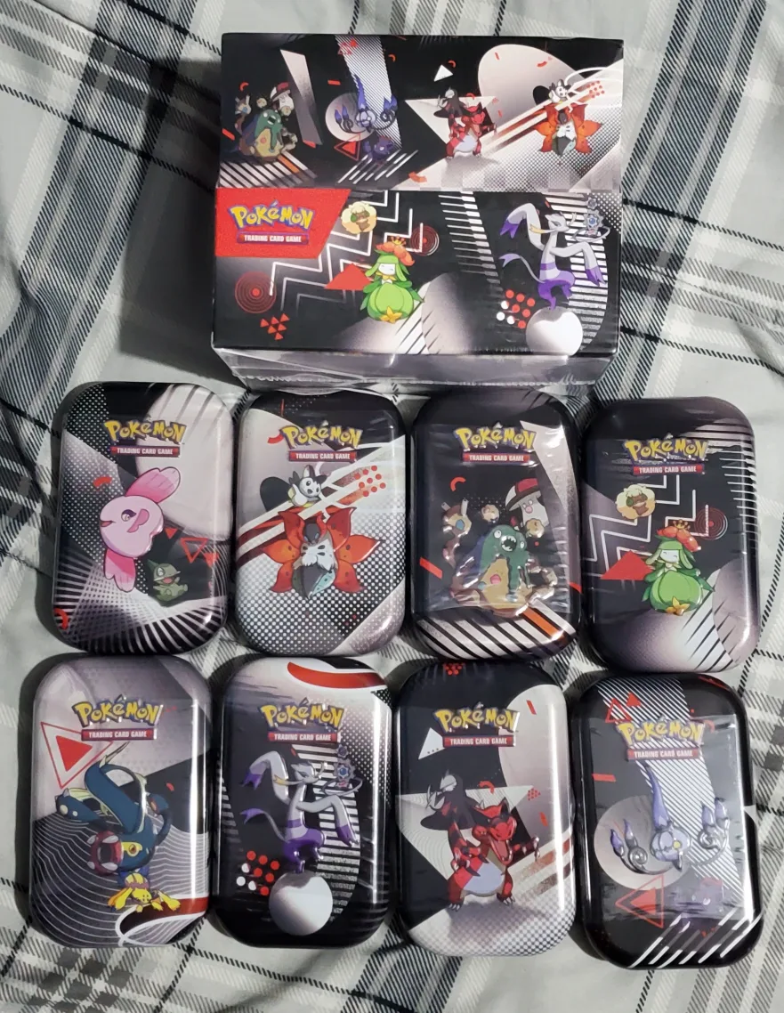 Pokemon Black Bolt & White Flare Unova Mini Tin Bundle thumbnail