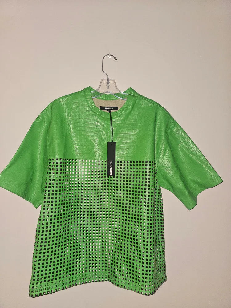 Fashion Nova Men Green Top thumbnail