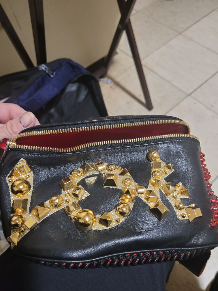 Christian Louboutin Marie Jane Studded Belt Bag