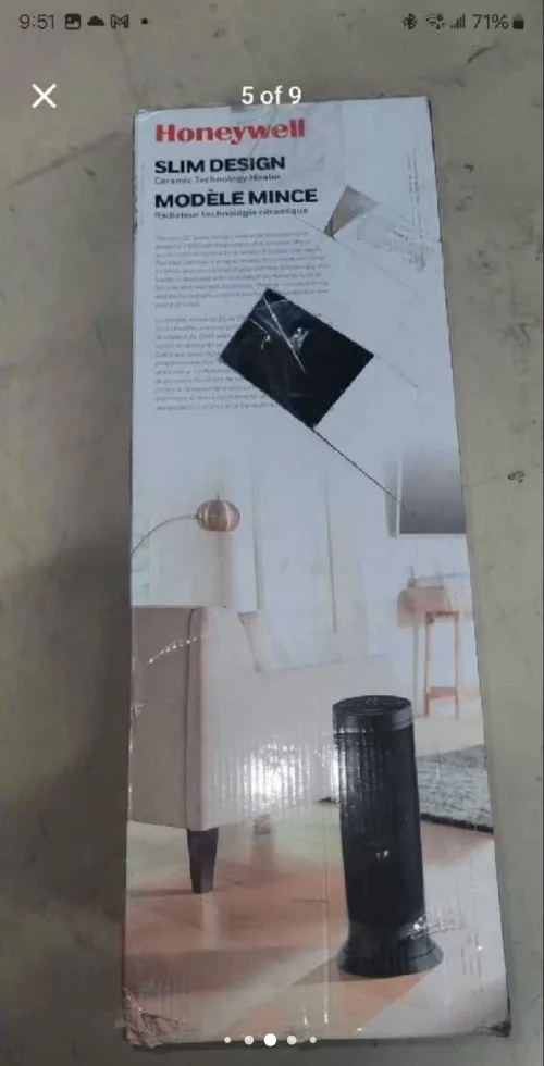 Honeywell Slim Heater image indicator(5)