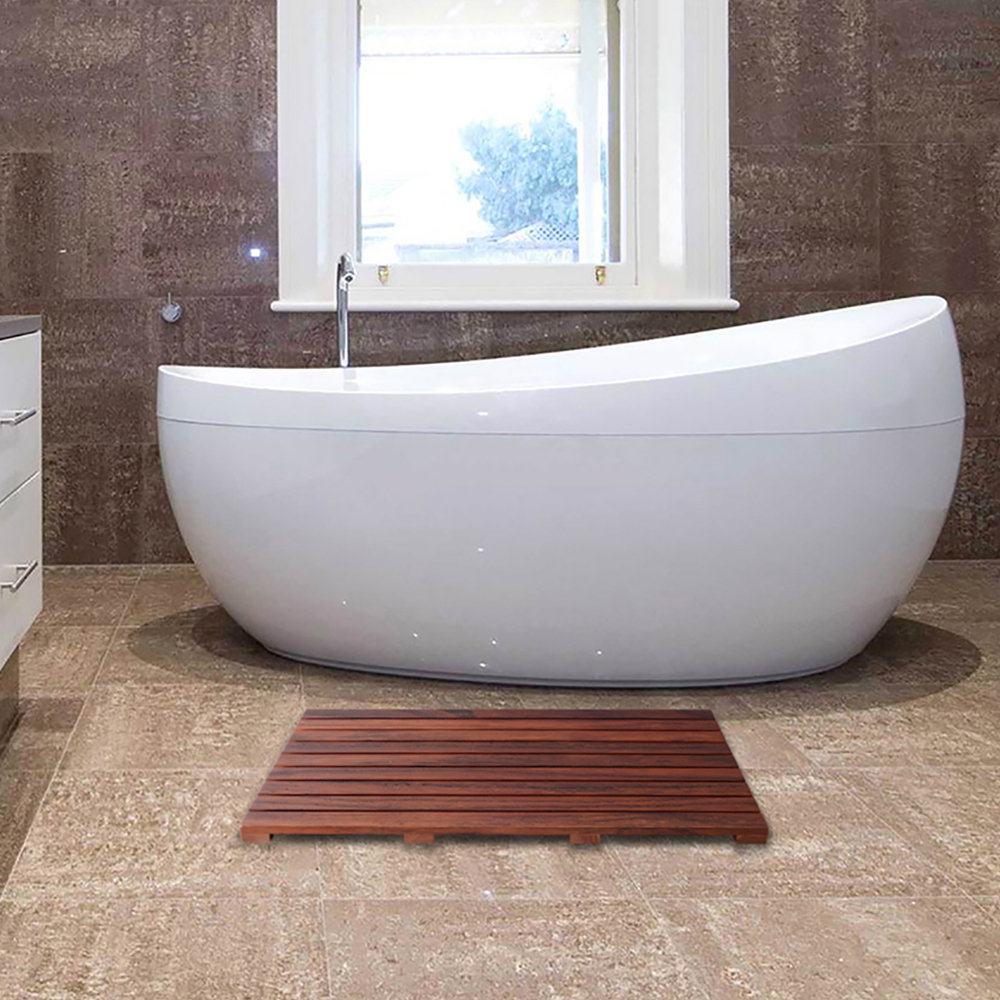 Wooden Bath Mat 31.5" x 19" - photo 2