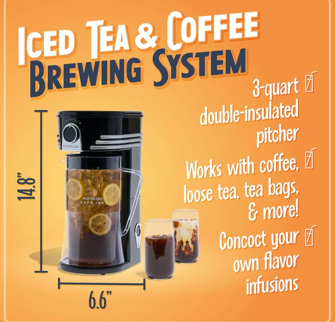 Nostalgia Iced Tea & Coffee Brewing System image indicator(3)