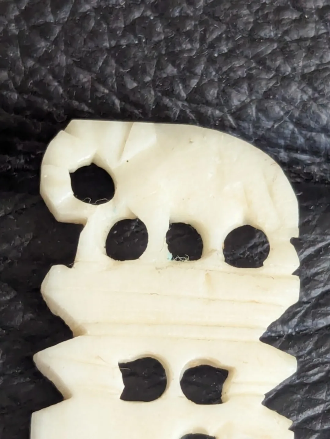 Vintage Bone Letter Opener with Elephant Design image indicator(2)