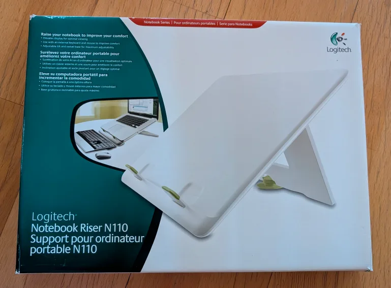 🧡 Logitech Notebook Riser N110 - Laptop Stand thumbnail