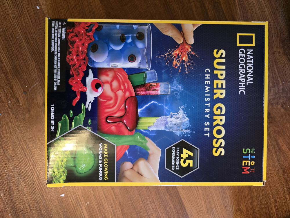 National Geographic Super Gross Chemistry Set