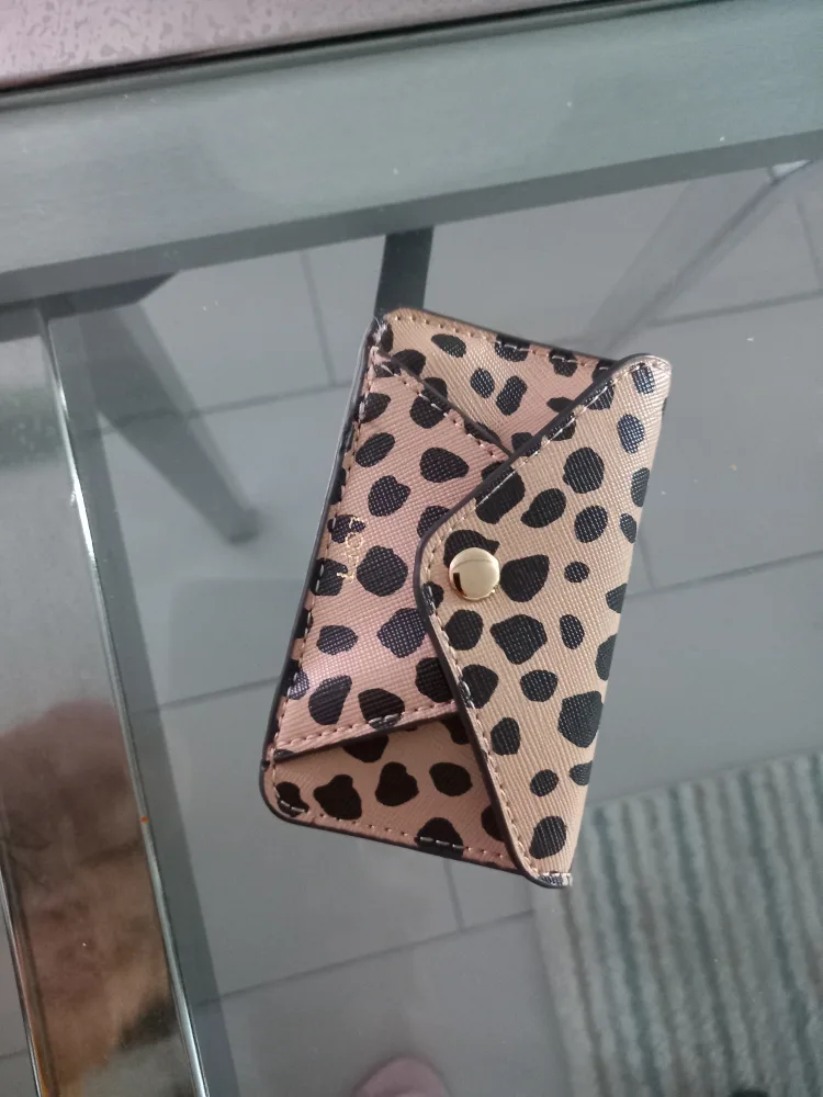Stick With Me Phone Wallet - Leopard Print thumbnail