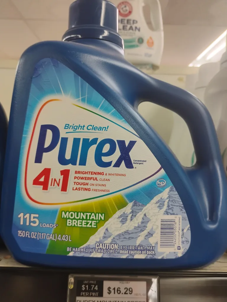 Purex 4 in 1 Mountain Breeze Laundry Detergent, 150 fl oz thumbnail