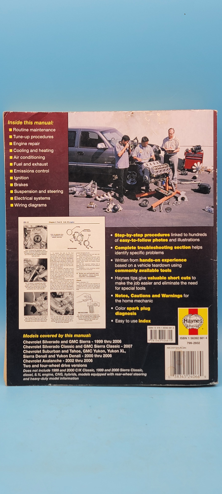 Haynes Repair Manual Ford Explorer 1991-2001 - photo 3