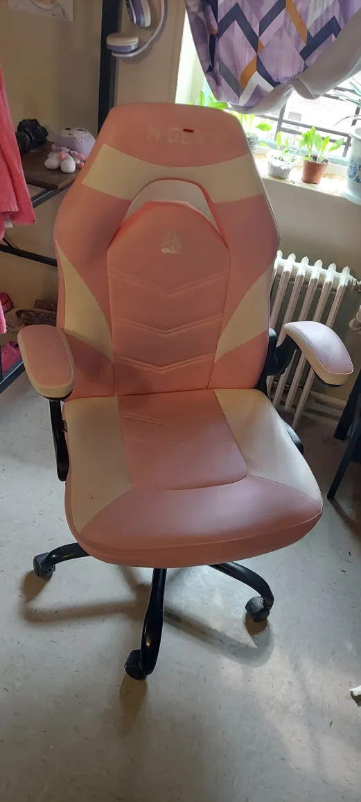 N-GEN Pink Gaming Chair thumbnail