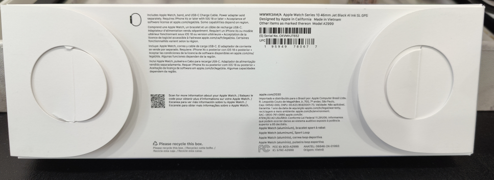 New Apple Watch Series 10 46mm Jet Black - photo 2