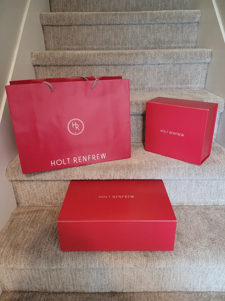 Luxury - Holt Renfrew Gift Box & Bag - Empty thumbnail