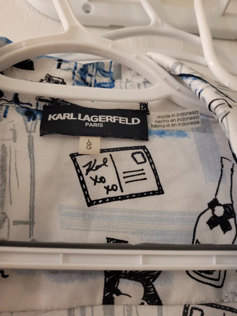 Karl Lagerfeld Paris Blouse - Size L image indicator(2)
