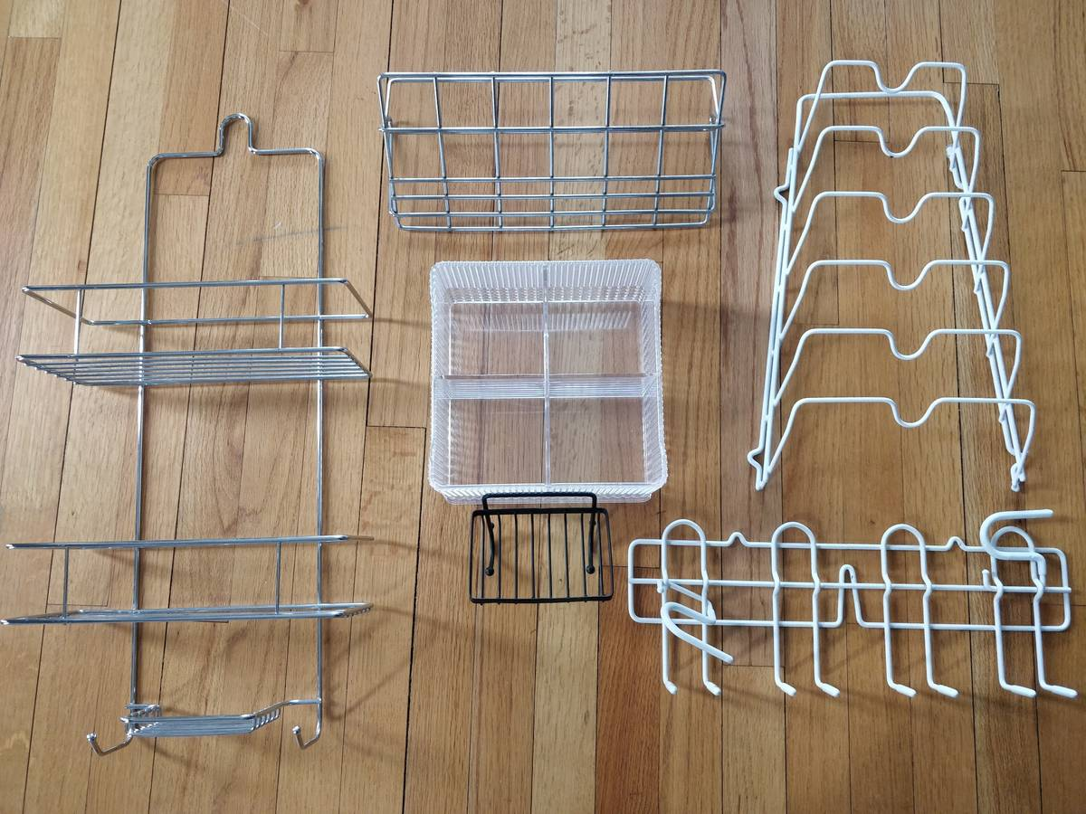 Assorted Metal Storage Racks
