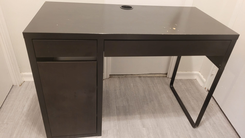 Dark Brown computer desk from Ikea