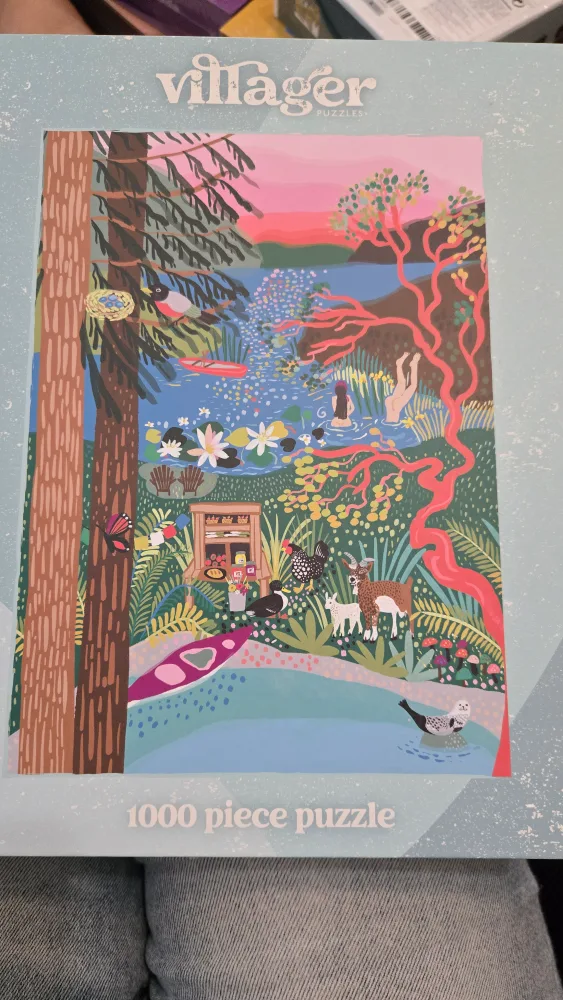 Villager Puzzles Salt Spring Island 1000 Piece Puzzle
