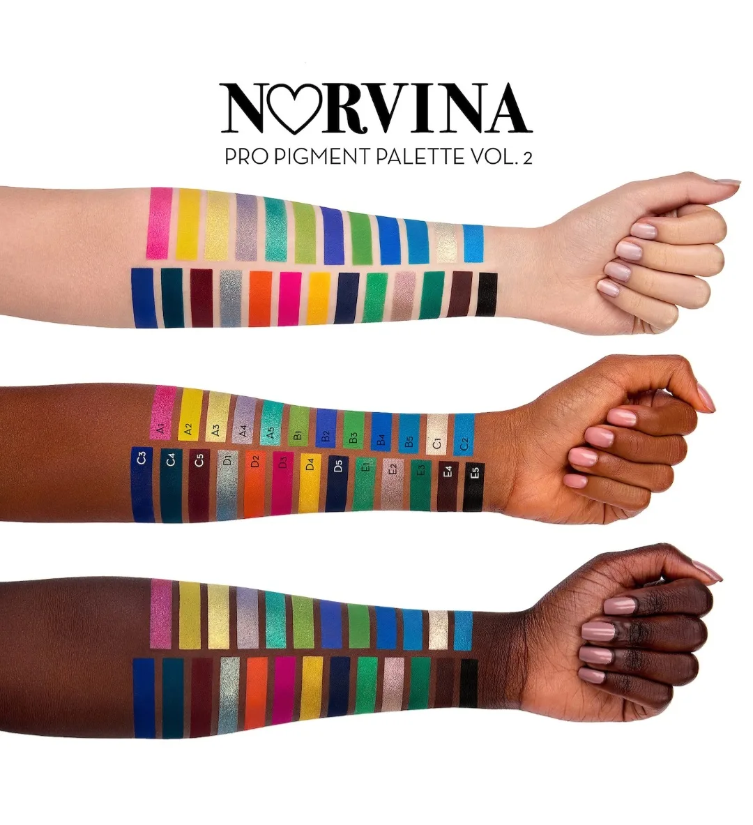 BNIB ABH- Norvina Pro Pigment Vol.2 image indicator(4)