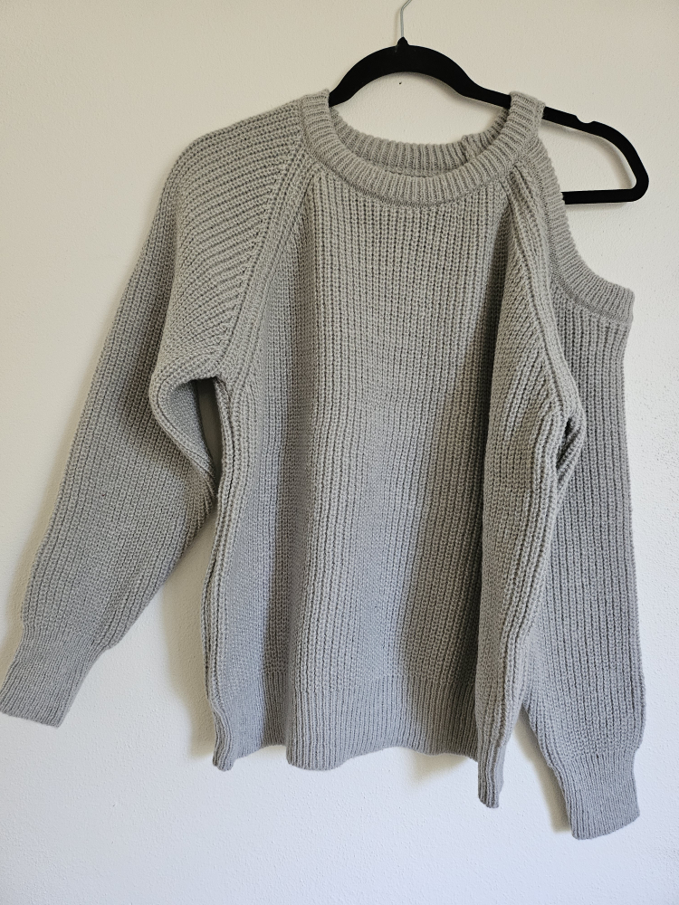 Grey Knit Sweater