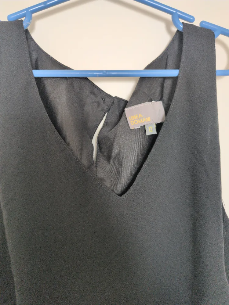 Linea Domani Black Maxi Dress - Size 12 image indicator(4)