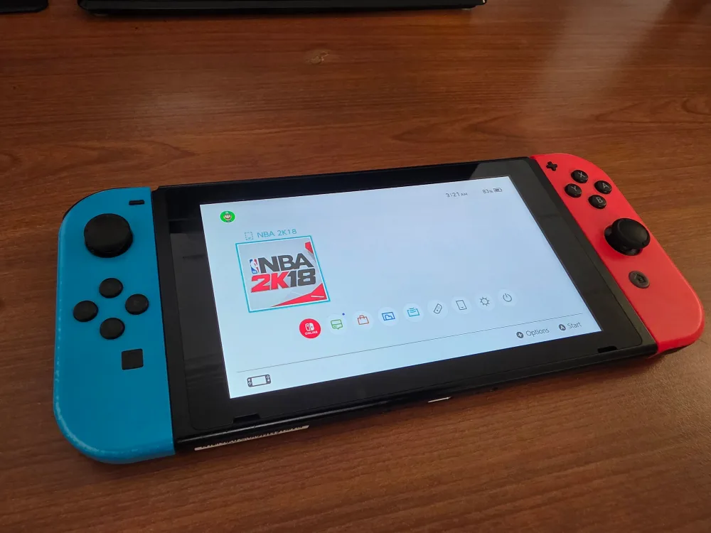 Nintendo Switch Console - Red & Blue Joy-Cons thumbnail