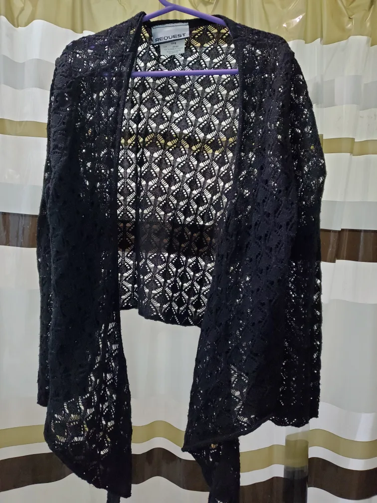 Dark and light knit cardigan set (bundle of 2) thumbnail