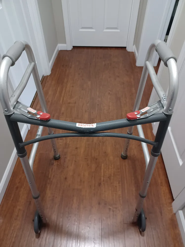 Folding Walker with Wheels image indicator(2)