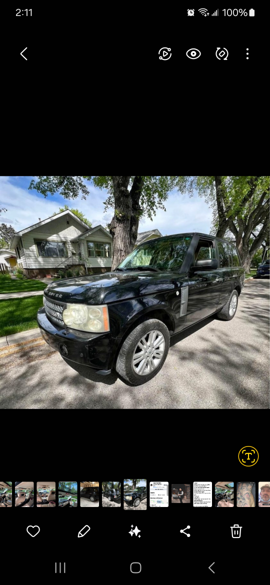 Land Rover Range Rover SUV