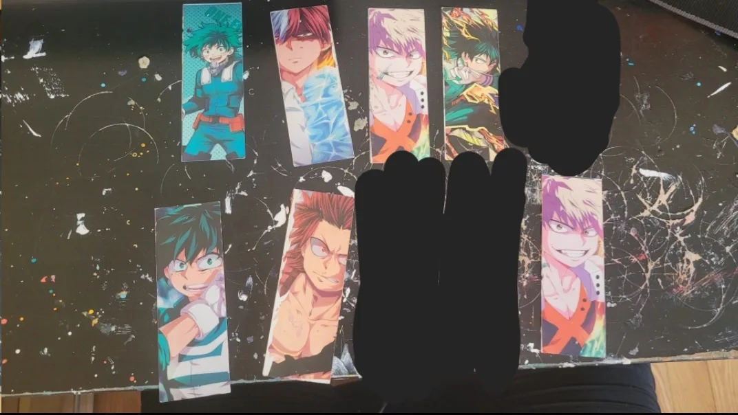 My Hero Academia Bookmarks image indicator(2)