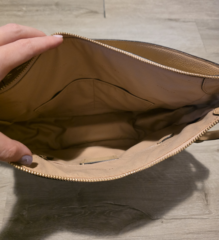 Coach Leather Shoulder Bag Saddle Tan - photo 3