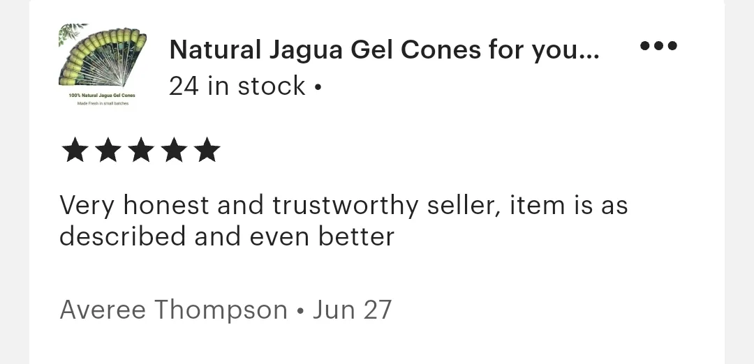 Organic Jagua Cones image indicator(10)