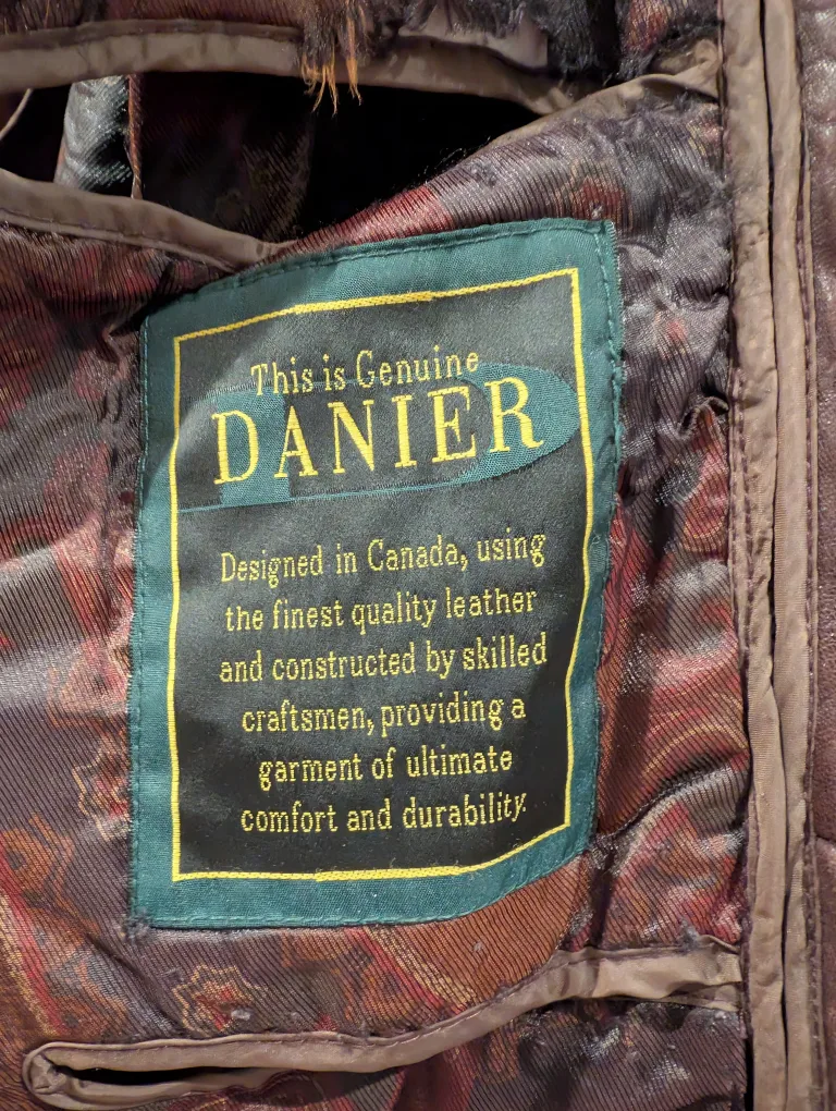 Men's Danier Genuine Leather Car Coat image indicator(4)