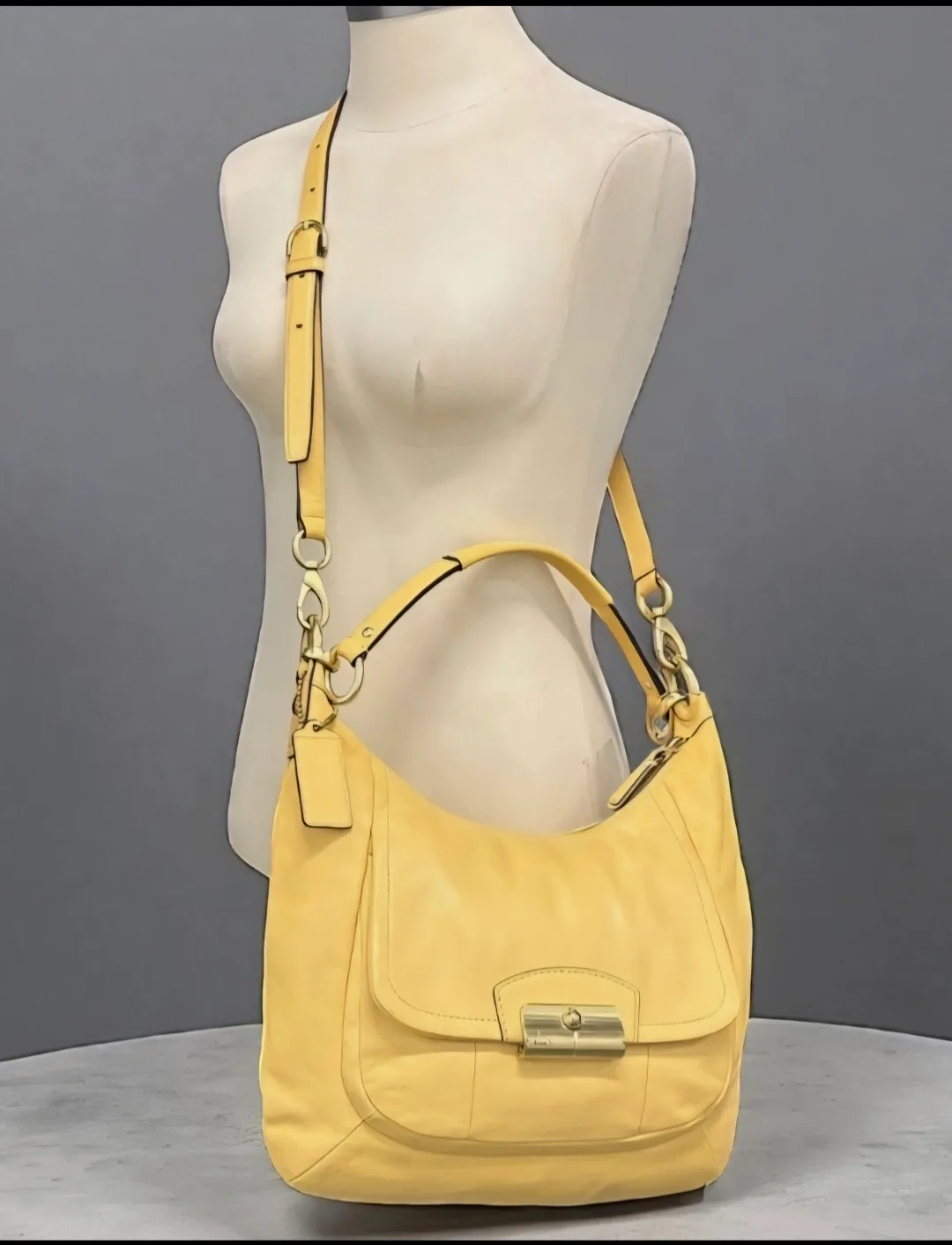 Coach Leather Bag, Authentic image indicator(2)