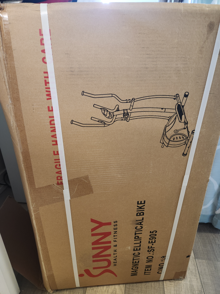 NEW Sunny Health & Fitness Elliptical SF-E905 - New - photo 5