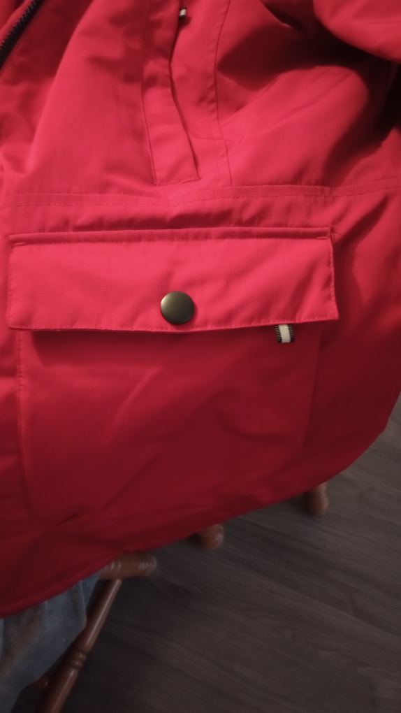 Ladies Red Winter Jacket - photo 2