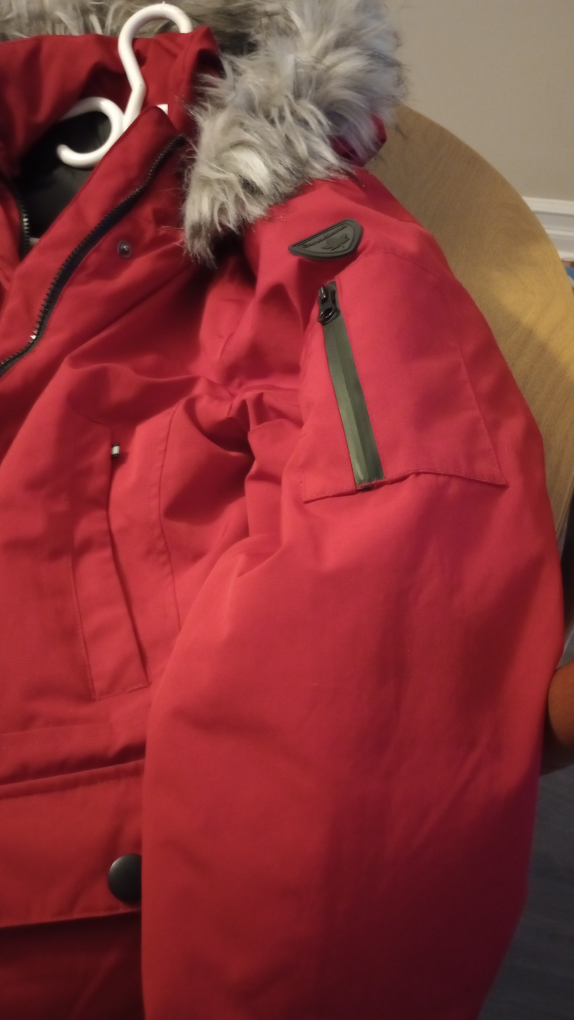 Ladies Red Winter Jacket - photo 3