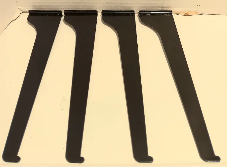 📚Metal Shelf Brackets - Set of 4 - 11 inches📚 thumbnail