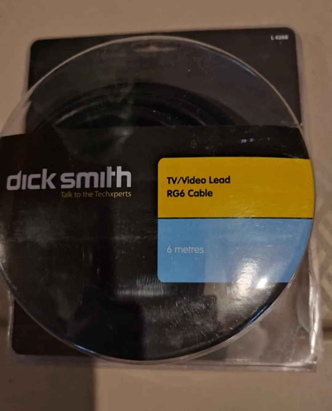 Dick Smith TV/Video Lead RG6 Cable - 6 Metres thumbnail