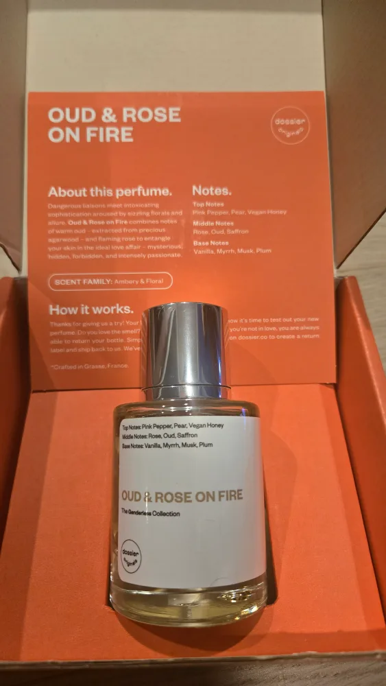 Dossier Originals – Oud & Rose On Fire Eau de Parfum image indicator(2)
