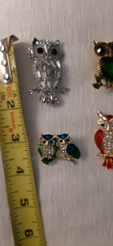 Owl Brooch Pins - $10. each - photo 2
