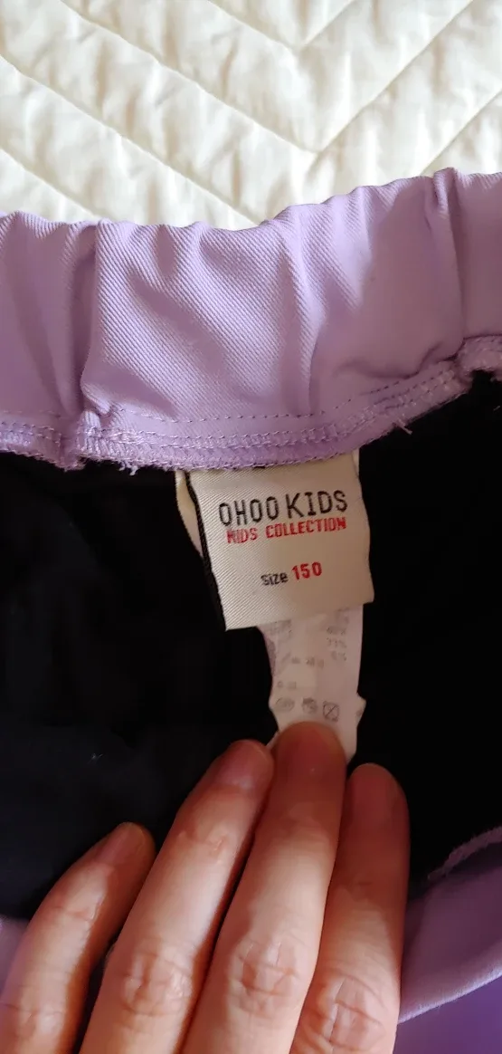 OHOO Kids Lavender Skirt Size 150(S-M) image indicator(3)