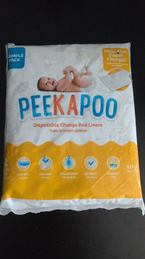 Peekapoo Disposable Change Pad Liners (18x24) thumbnail