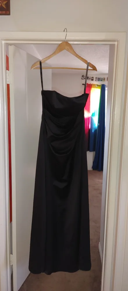 Alfred Angelo Black Dress Size 10 thumbnail