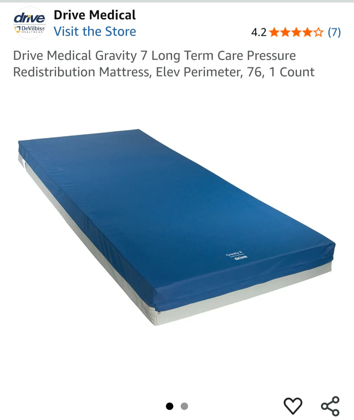 Drive Medical Gravity 7 Mattress