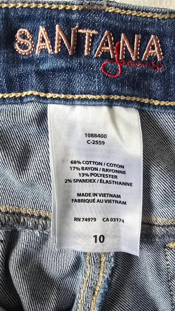 Brand new Santana capri jeans mid foe sale only $19 image indicator(10)