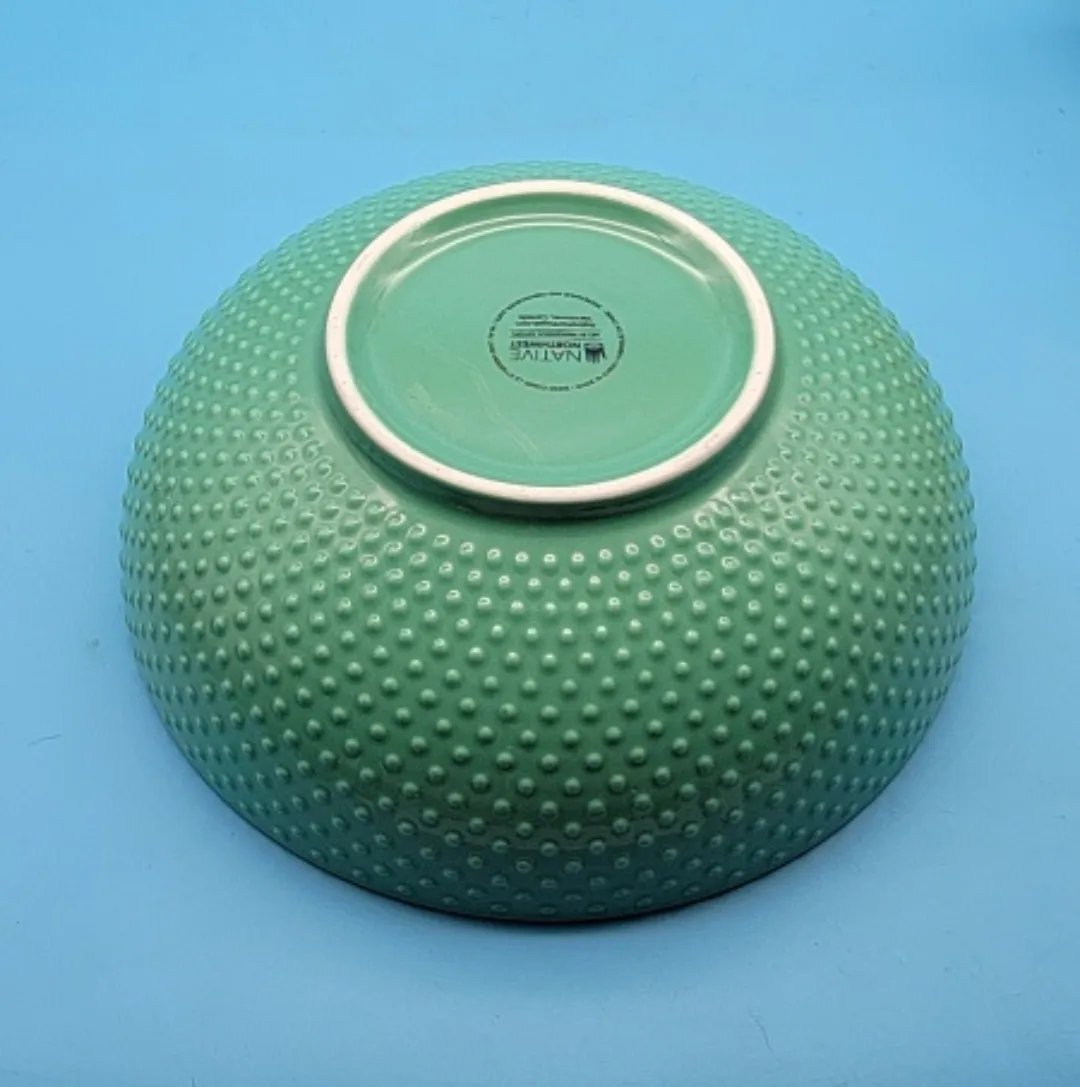 🥳VGC🤩 Serving Bowl Porcelain by Gitxsan artist Trevor Angus image indicator(7)