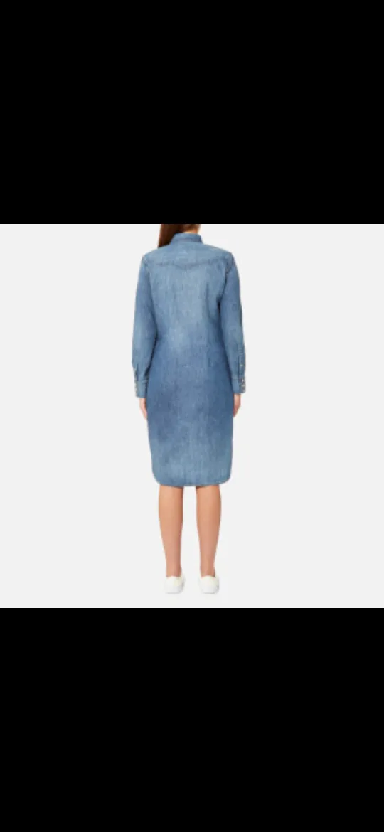 Polo Ralph Lauren Denim Shirt Dress - Size M image indicator(10)
