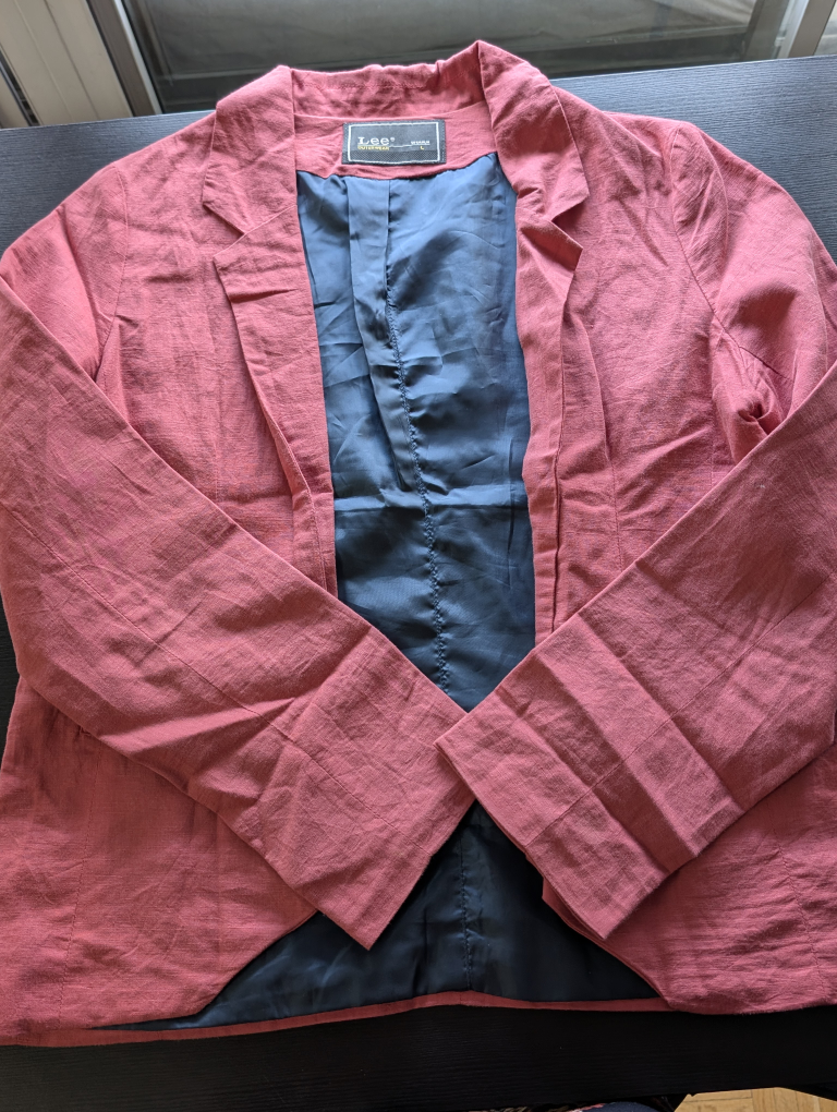 LEE Blazer - Size M-L, Salmon Colour