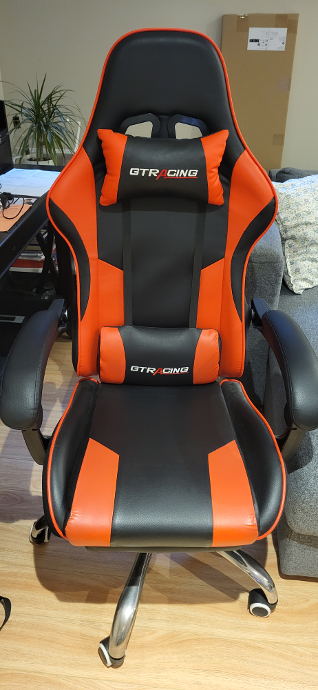 GTRACING Gaming Chair - Orange & Black
