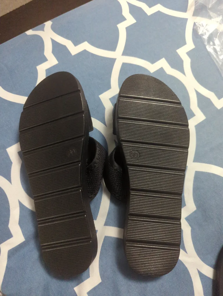 Black Fashion Sandals - Size 39 image indicator(2)