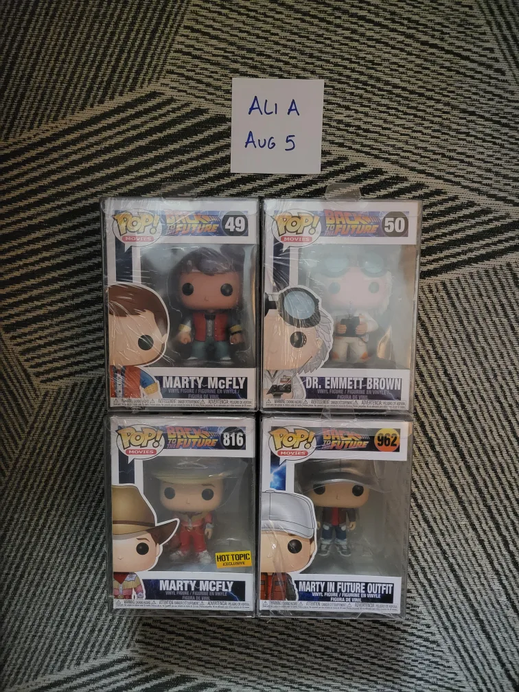 Funko Pop Back to the Future Figures thumbnail