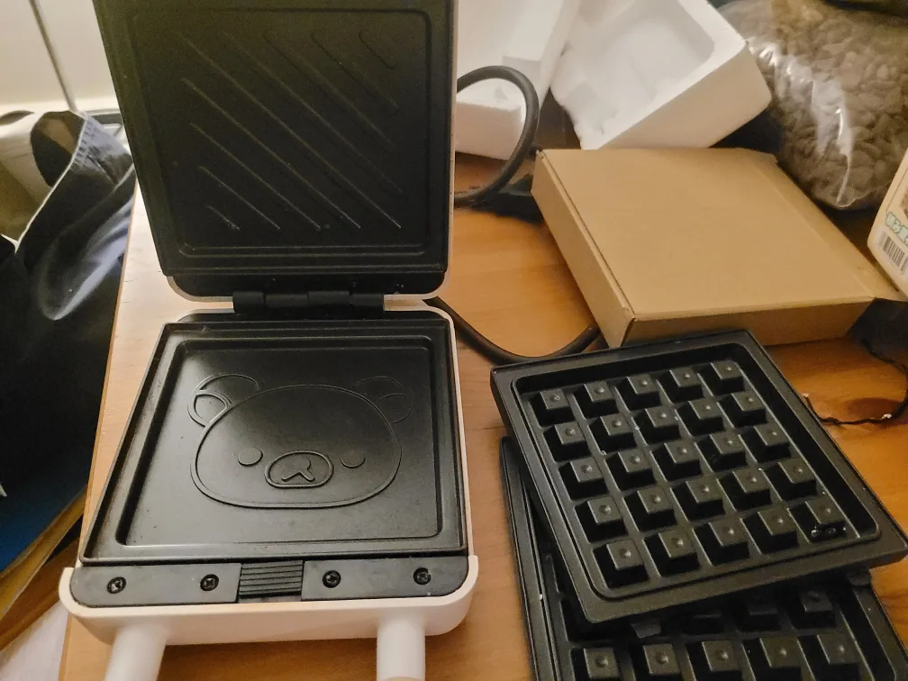 Rilakkuma 2-in-1 Sandwich & Waffle Maker image indicator(3)